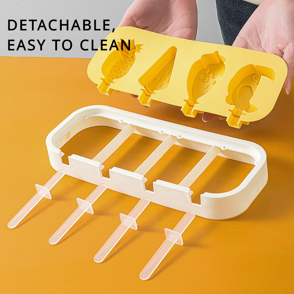 Moldes de paletas de 3 unidades