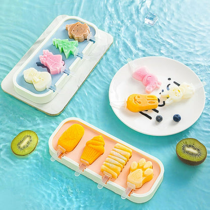 Moldes de paletas de 3 unidades