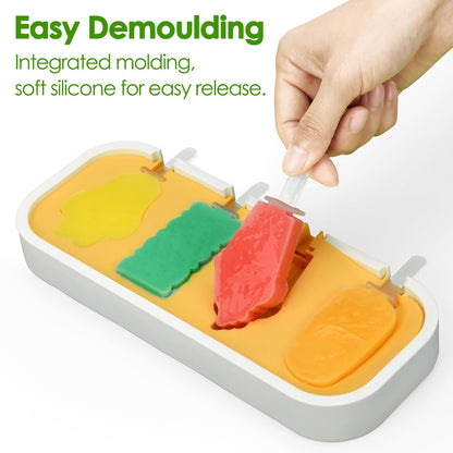 Moldes de paletas de 3 unidades