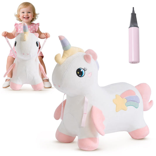 FUNLIO Caballo hinchable de unicornio