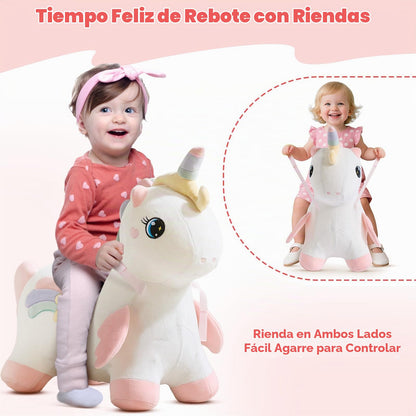 FUNLIO Caballo hinchable de unicornio
