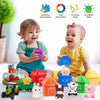 Weilim conteo Montessori, a juego, clasificación, juegos de motricidad fina, animales de granja, marionetas de dedo