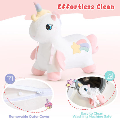FUNLIO Caballo hinchable de unicornio