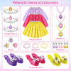 Princess Dress Up Toys & Jewelry Boutique - Conjunto de disfraces que incluye faldas y zapatos