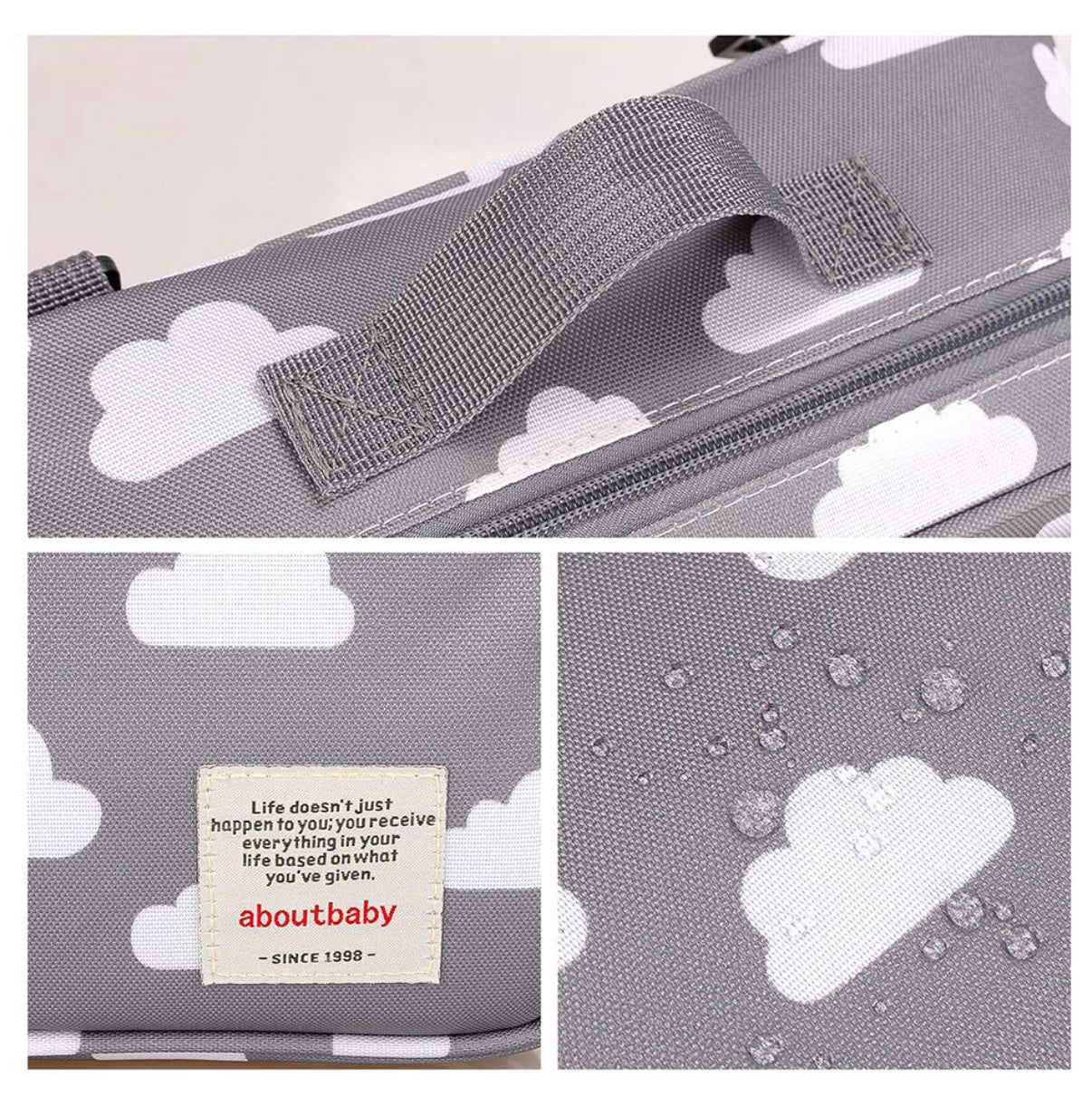 Bolsa de pañales para bebé