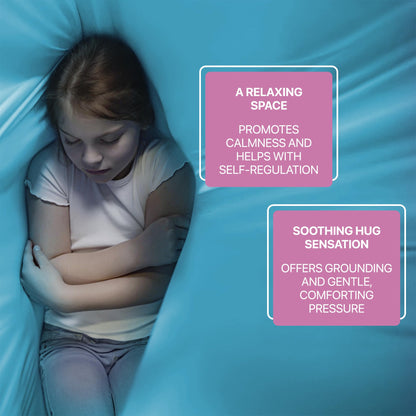 Columpio sensorial para niños (interior o exterior) – Soporta 300 libras