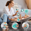Lynncare Store juguetes de moisés con arco ajustable para bebés