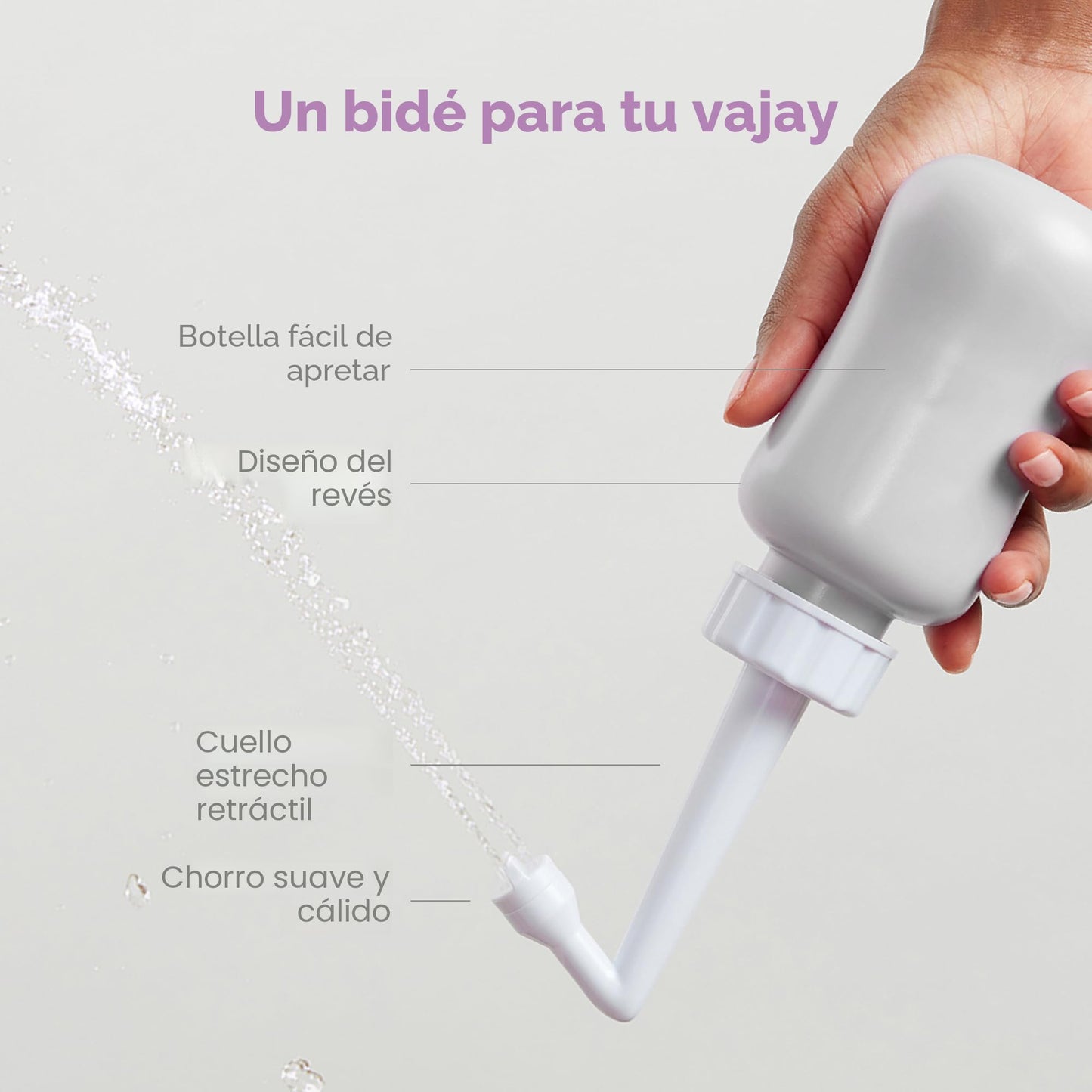 Frida Mom Rociador de botellas peri al revés, cuidado perineal y recuperación posparto