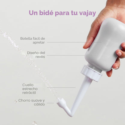 Frida Mom Rociador de botellas peri al revés, cuidado perineal y recuperación posparto