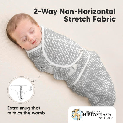 KeaBabies Paquete de 2 sacos de dormir para bebé 0-3 meses