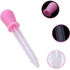 Goteros líquidos de silicona de 5 ml, gotero líquido transparente