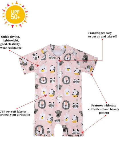 Traje de baño con protección solar de 9-12 meses