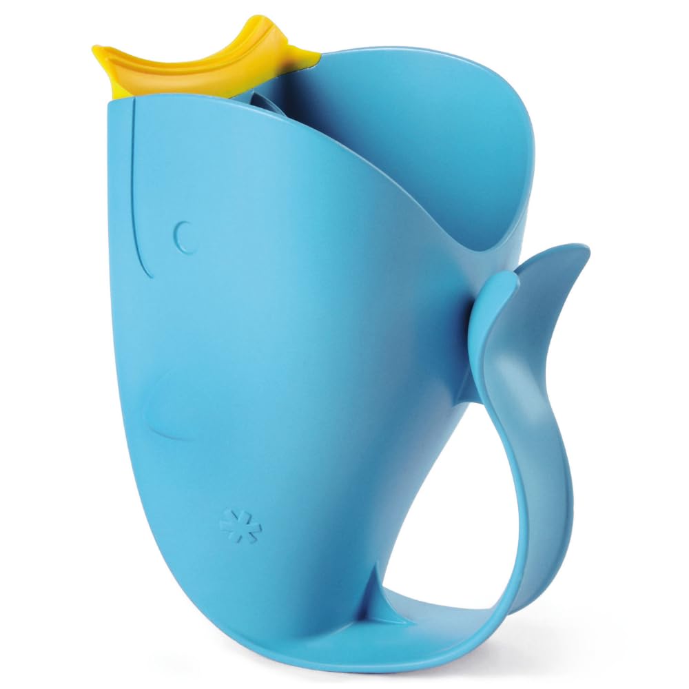 Skip Hop. Bañador de bebe antilágrimas con forma de ballena. Azul