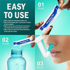 Neti Pot - Botella de enjuague sinusal, limpiador de lavado de nariz, 28 paquetitos