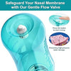 Neti Pot - Botella de enjuague sinusal, limpiador de lavado de nariz, 28 paquetitos