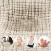 NIUBALE paños de muselina para eructar 100 % algodón, grandes, 50 x 25 cm