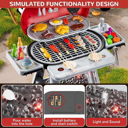 Juguetes de Parrilla de Cocina para Niños (no incluye la comida)