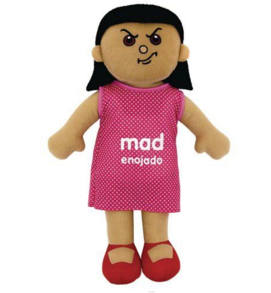 Peluche emoción enojado