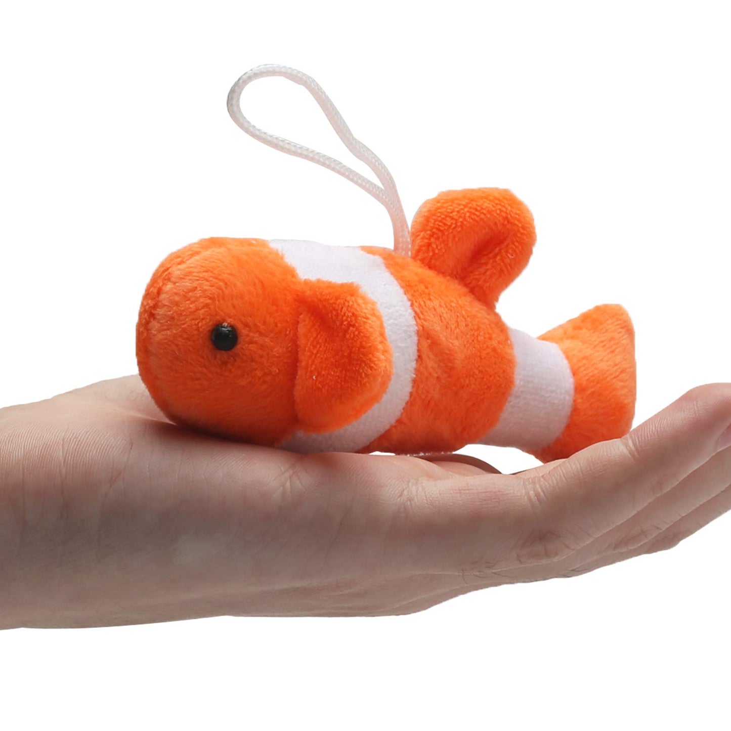 Paquete de 25 mini juguetes de peluche de animales del océano