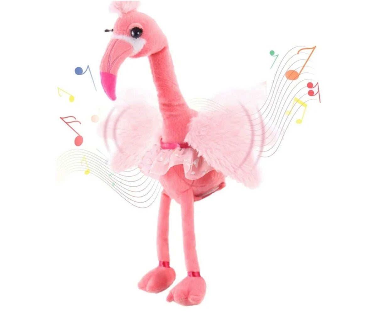Flamingo de Baile - Juguetes Interactivos para Niños Pequeños - Animal de Peluche