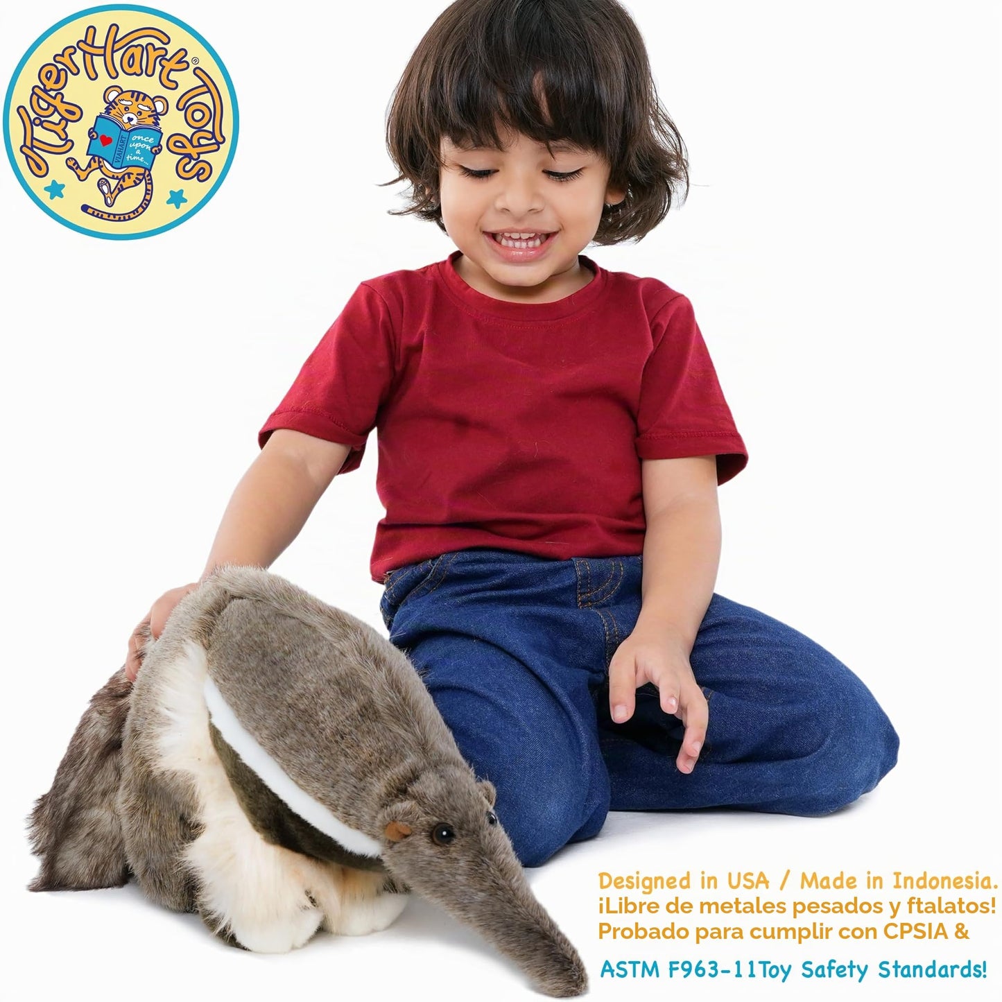TigerHart Arsenio The Anteater - Peluche de 18 pulgadas