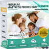 OhGeni Protector de colchón 100% impermeable, tamaño individual, de 6 a 14 pulgadas