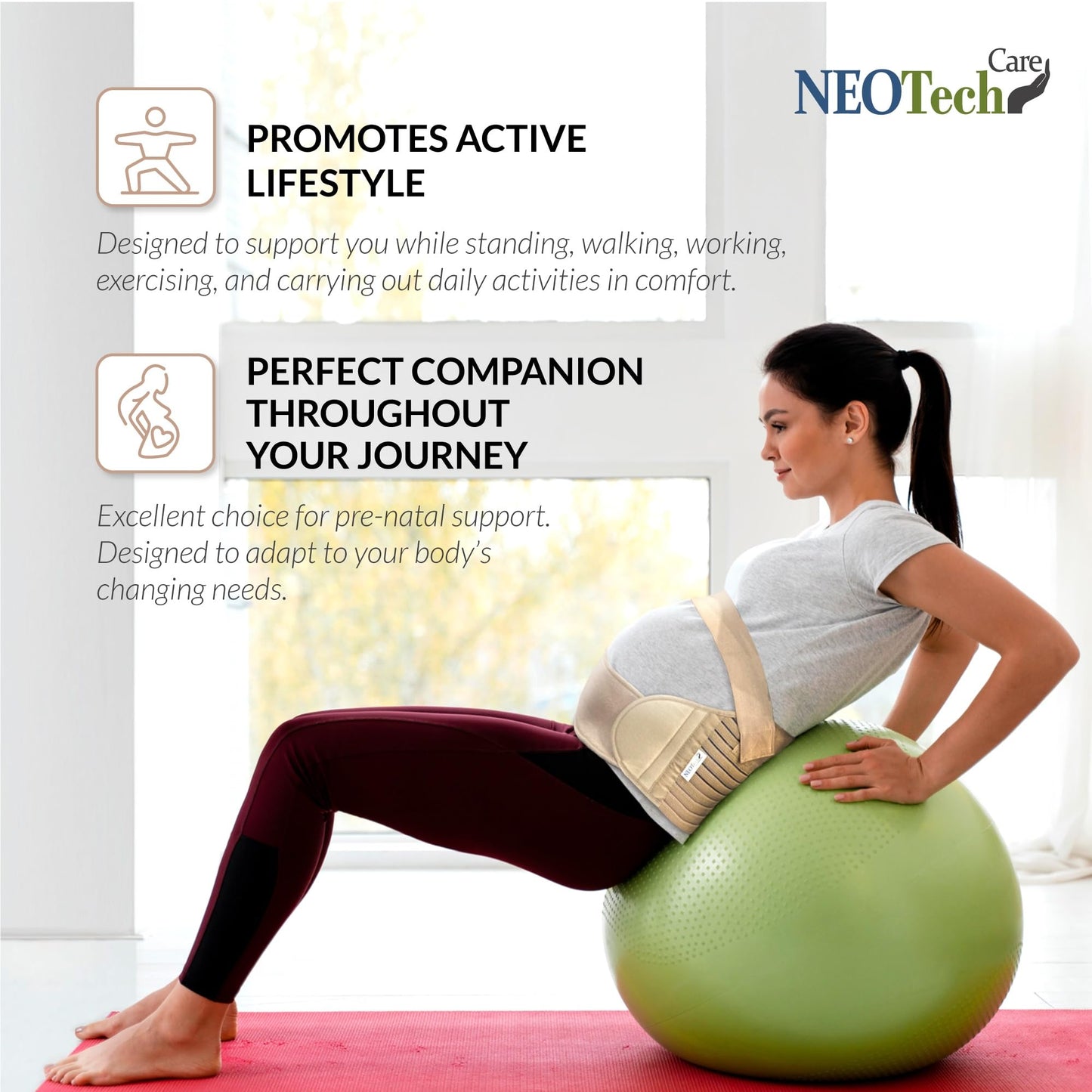 Cinturón de maternidad, marca NEOtech Care talla M