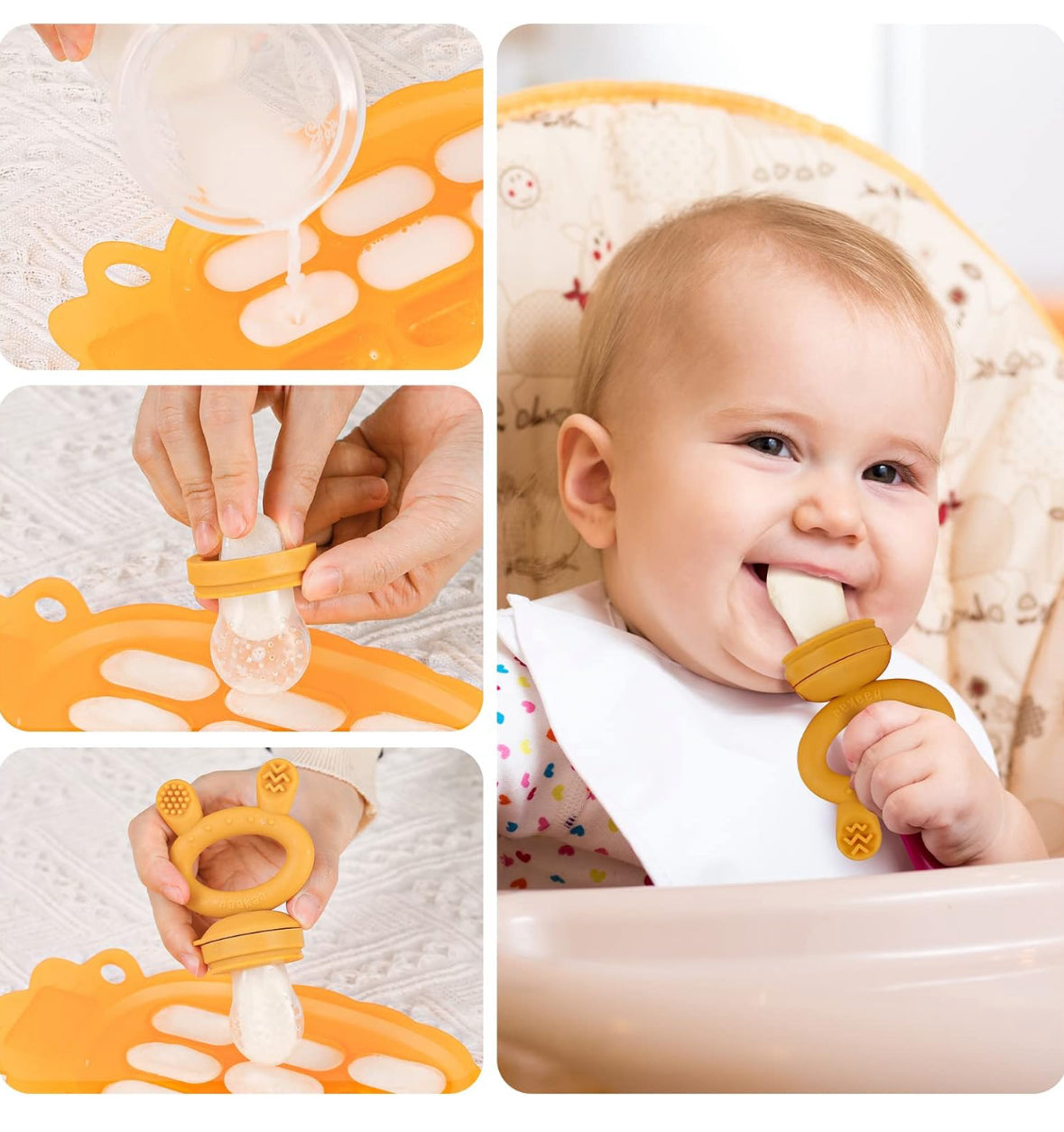 haakaa Bandeja de silicona para congelador