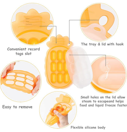 haakaa Bandeja de silicona para congelador
