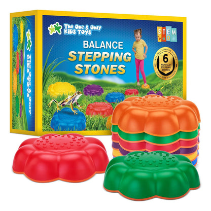 Stepping Stones Para Niños: Piedras De Equilibrio De Plástic
