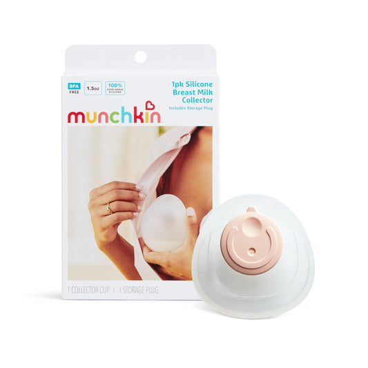 Munchkin taza recolectora de leche materna con tapón de almacenamiento, 1.5oz