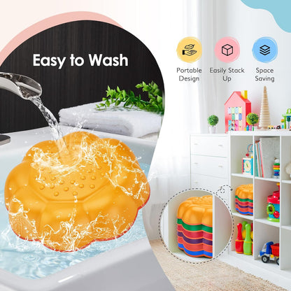 Stepping Stones Para Niños: Piedras De Equilibrio De Plástic