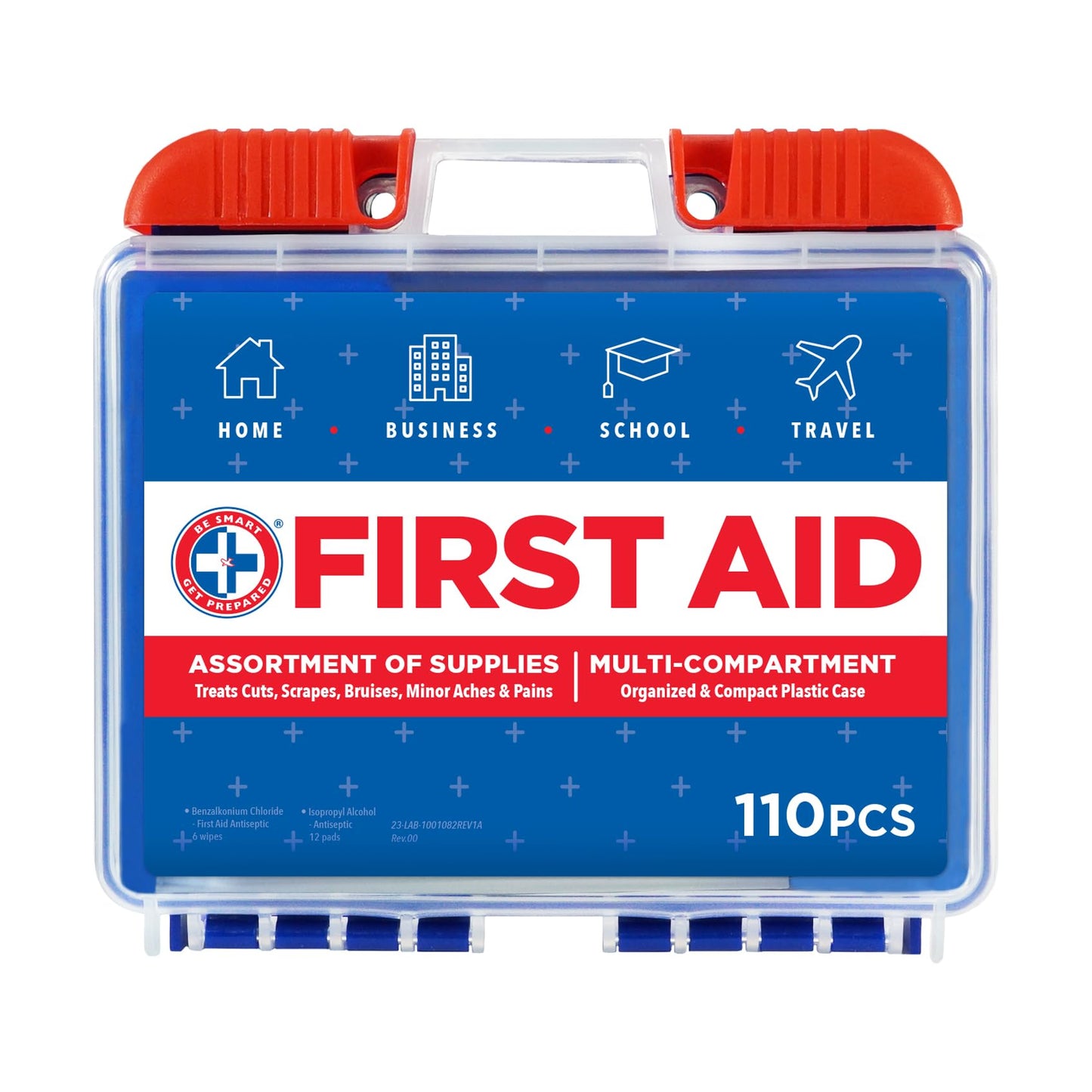 Kit de primeros auxilios de 110 piezas