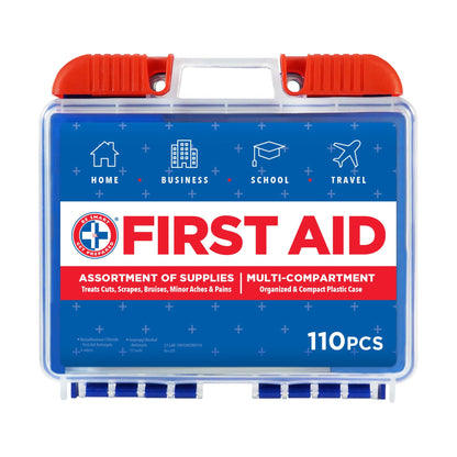 Kit de primeros auxilios de 110 piezas