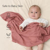 Momcozy Manta envolvente de muselina, paquete de 4, grande, 47 x 47 pulgadas