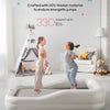 QPAU Cama inflable de viaje para niños pequeños con parachoques de seguridad de 3 lados