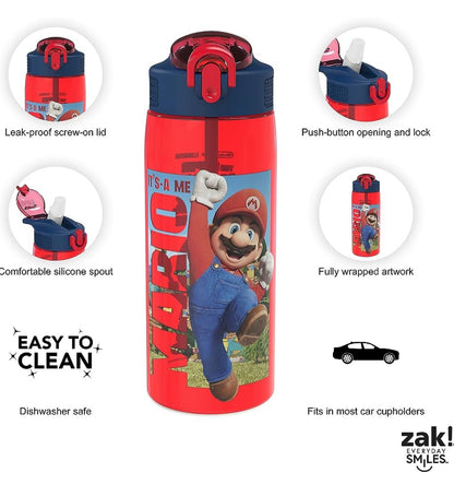 Botella Zak Designs The Super Mario Bros