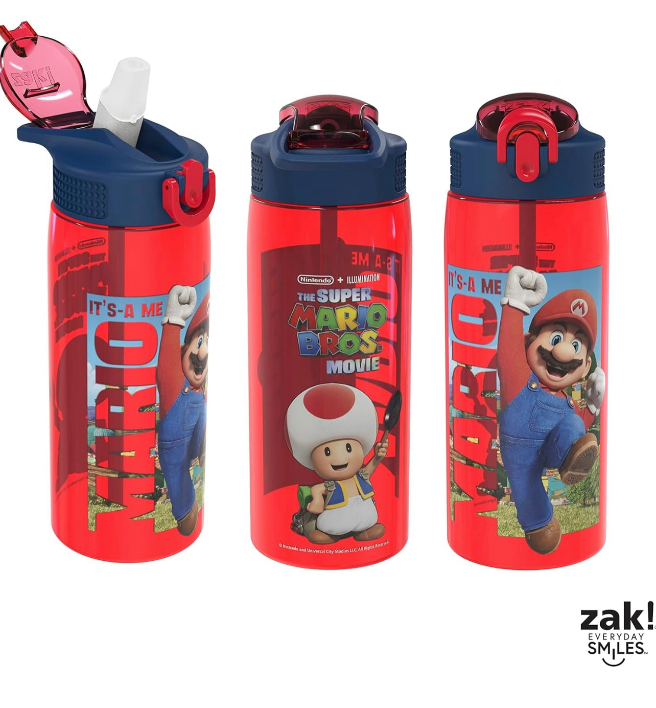 Botella Zak Designs The Super Mario Bros