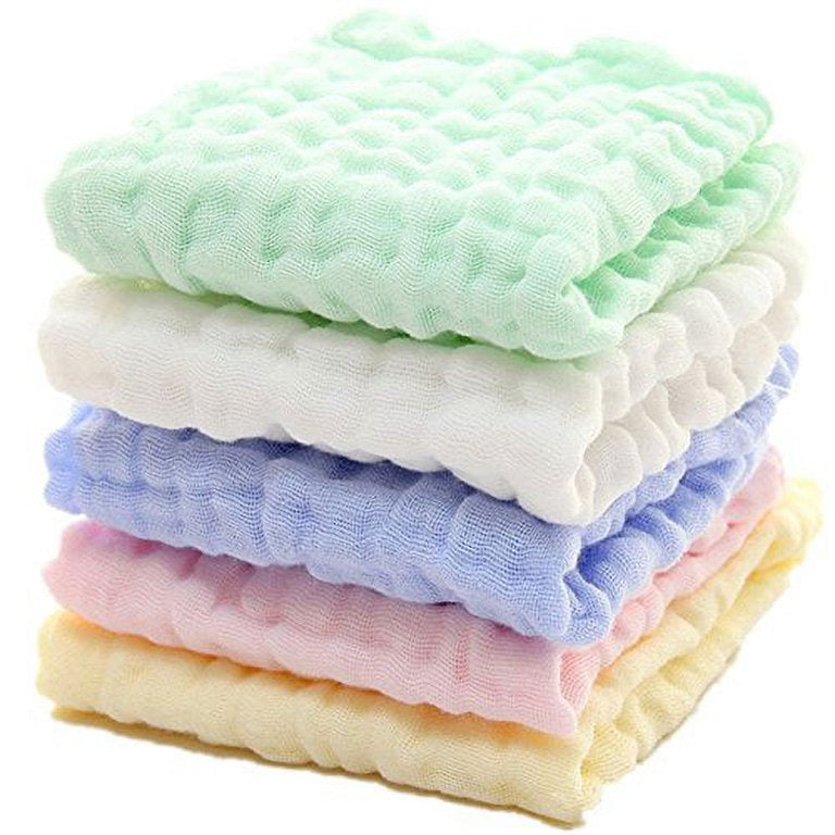 MUKIN Baby Muslin Washcloths