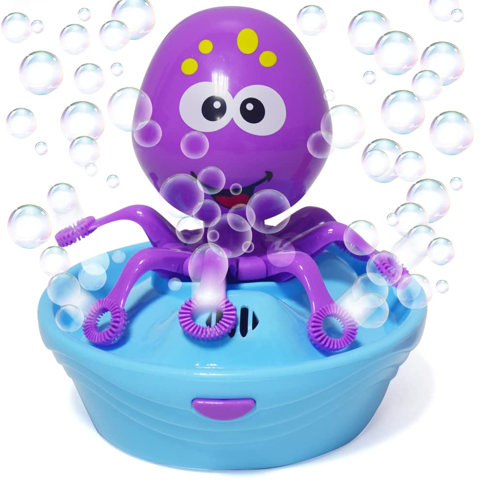 ArtCreativity Máquina de burbujas de pulpo para niños