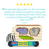 Camión clasificador de formas de Melissa & Doug Animal Rescue