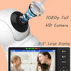HelloBaby Monitor de bebé HD 720P de 5.5 pulgadas con cámara y audio sin WiFi