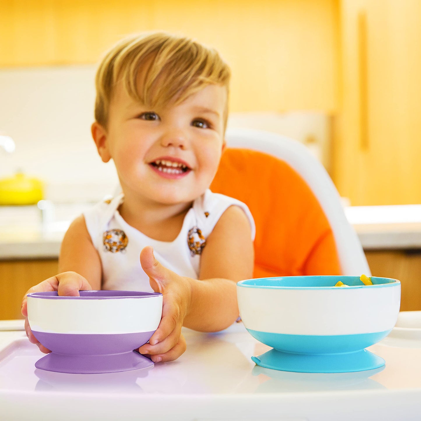 Munchkin Stay Put - Tazones de succión para bebés
