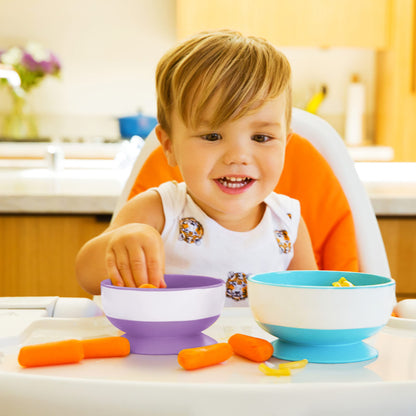 Munchkin Stay Put - Tazones de succión para bebés