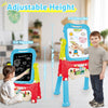 deAO Juguetes de caballete artístico para niños, 4 en 1