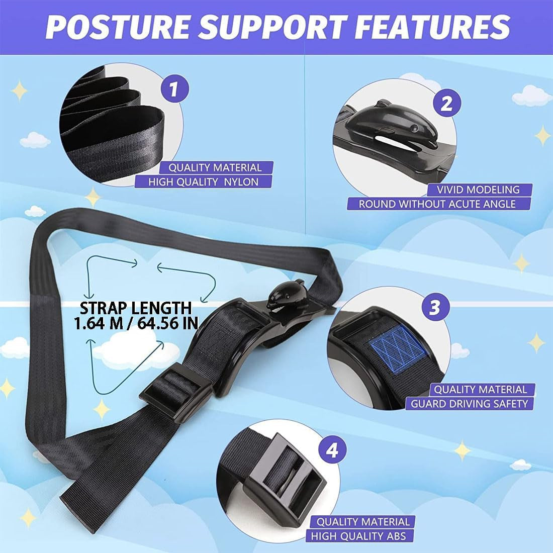 Cinturón De Seguridad Maternidad Ajustable Embarazada Auto
