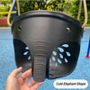 Asiento de columpio de respaldo alto para niños pequeños con cuerda ajustable