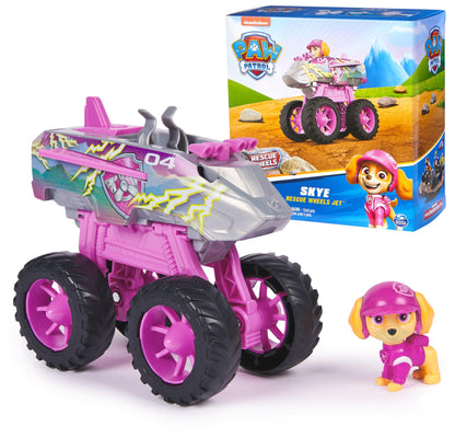 Paw Patrol: Rescue Wheels Skye's Jet, camión de juguete con transformación