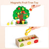 Árbol frutal juguete de habilidad motora fina para niños pequeños