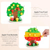 Árbol frutal juguete de habilidad motora fina para niños pequeños